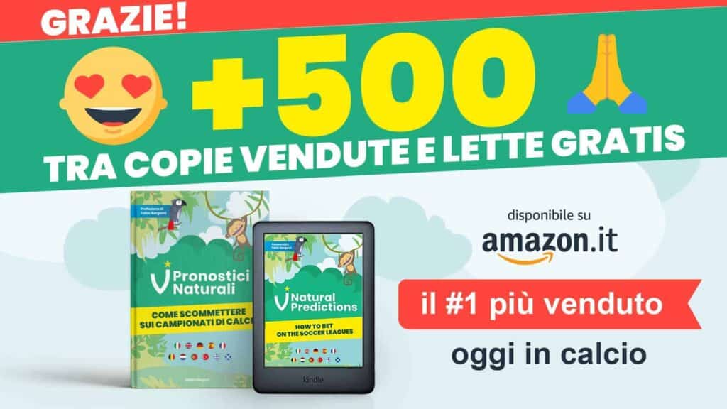 Pronostici Naturali Video Speciale Libro Manuale Ebook Cartaceo Amazon 500 Copie Gennaio 2021