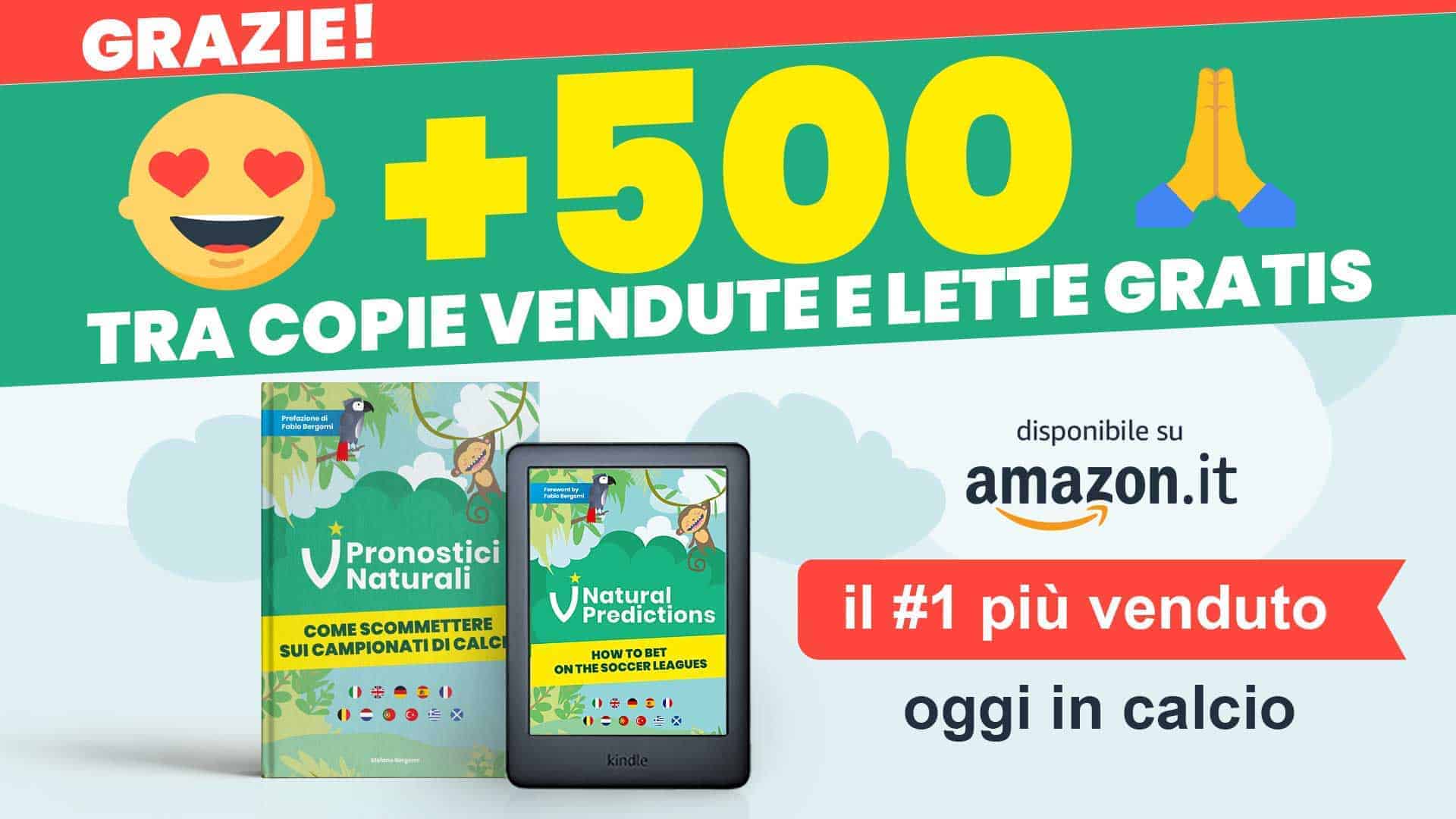 Pronostici Naturali Video Speciale Libro Manuale Ebook Cartaceo Amazon 500 Copie Gennaio 2021