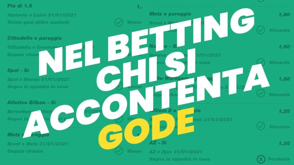 Pronostici Naturali Nel Betting Chi Si Accontenta Gode