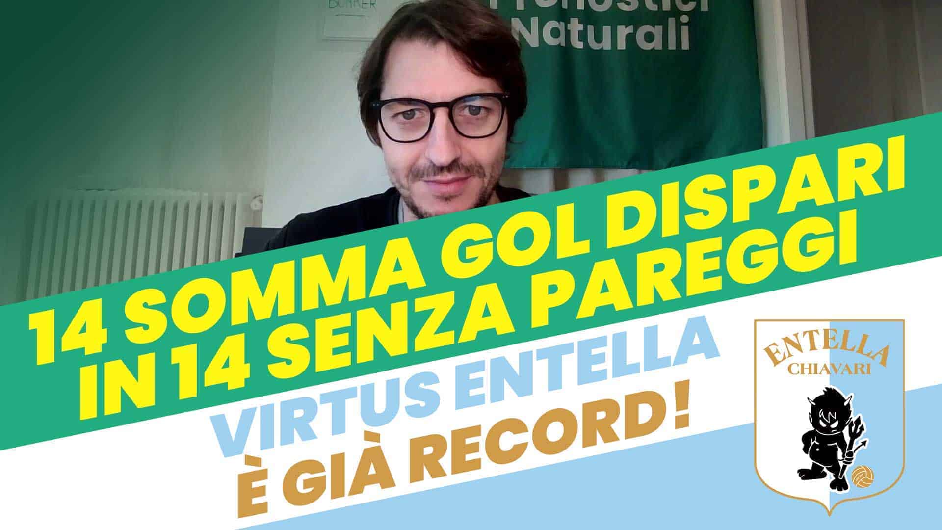 Pronostici Naturali Video Analisi Scommesse Betting Calcio Virtus Entella Somma Gol Dispari Recordo11 Febbraio 2021