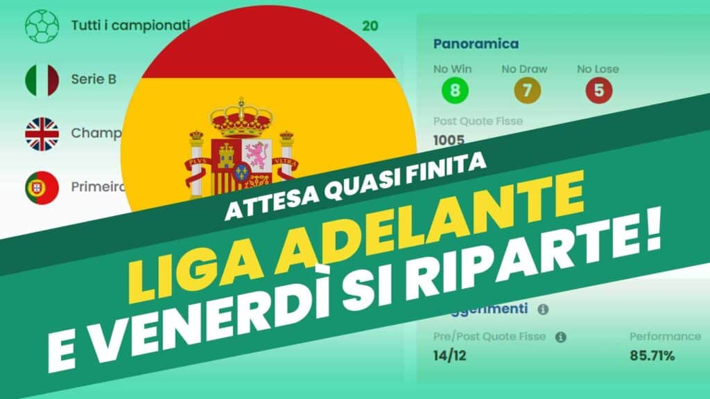 Pronostici Naturali Liga Adelante Sosta Nazionali Venerdi Anteprima