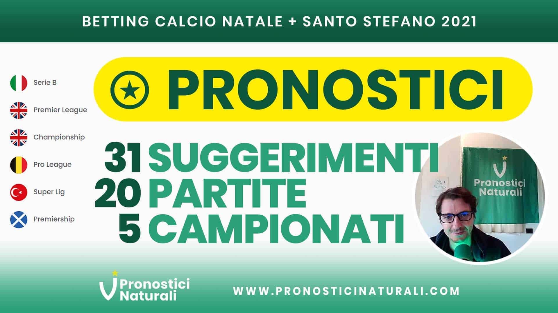 Pronostici Naturali Video Analisi Scommesse Betting Calcio Analisi Pre Partite Natale Santo Stefano 2021