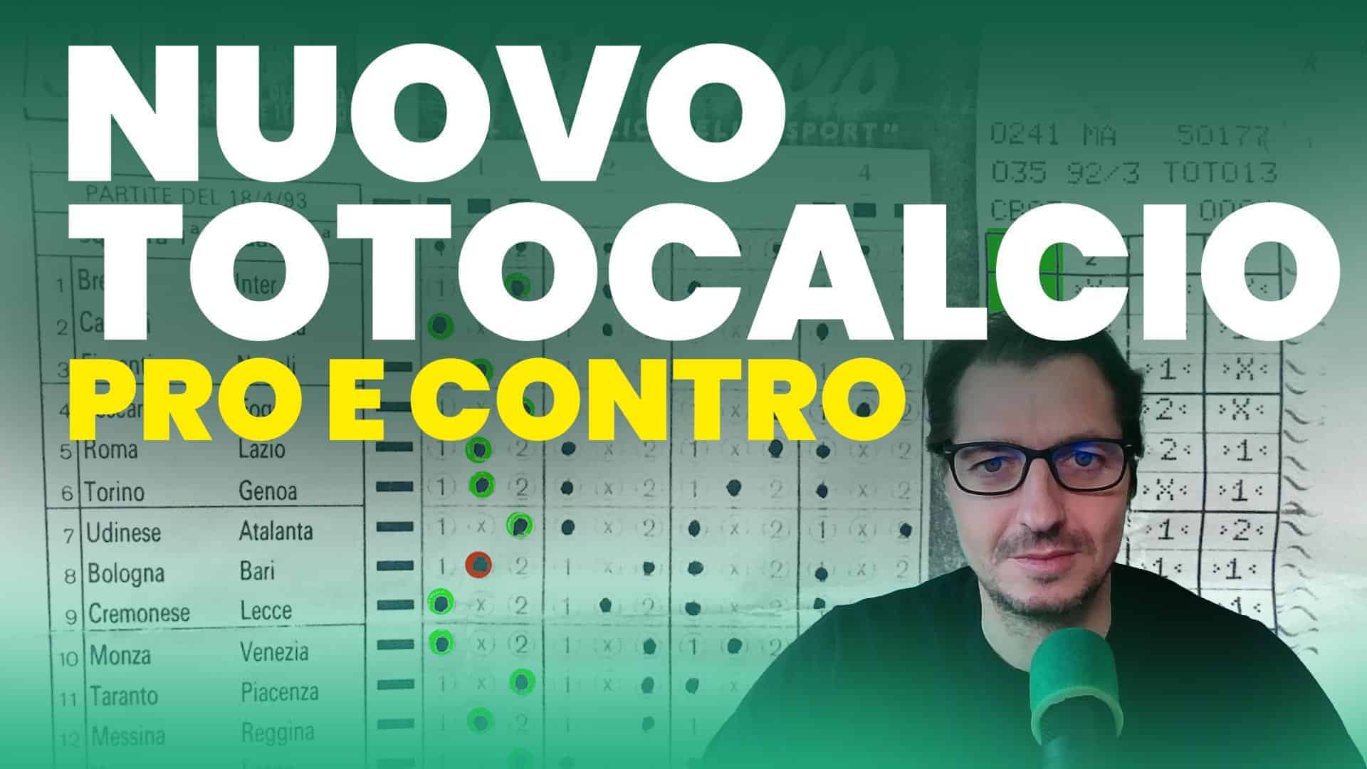 Pronostici Naturali Video Torna Totocalcio Regole Pro Contro