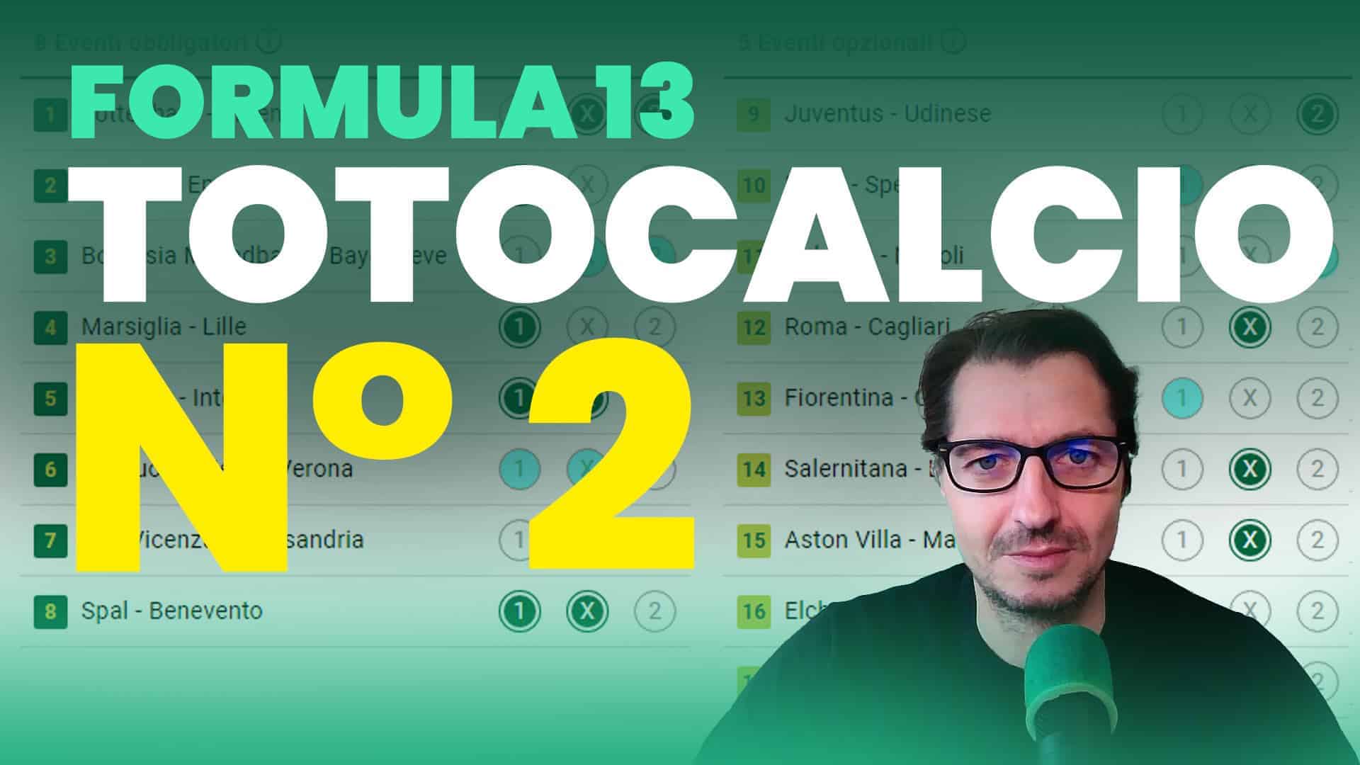 Pronostici Naturali Video Totocalcio Pre Partite Concorso 02