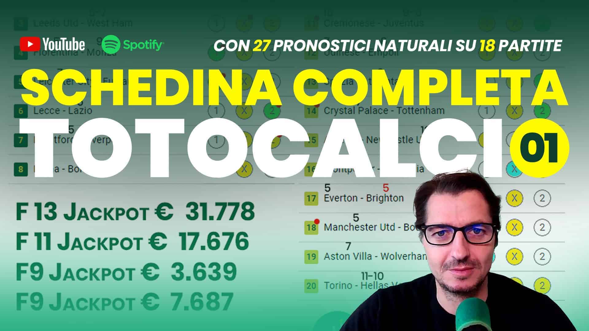 Pronostici Naturali Video Totocalcio Post Risultati Concorso 2023