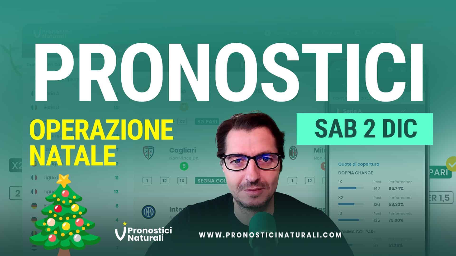 Pronostici Naturali Video Analisi Scommesse Betting Calcio Pre Partite Sabato 2 Dicembre 2023