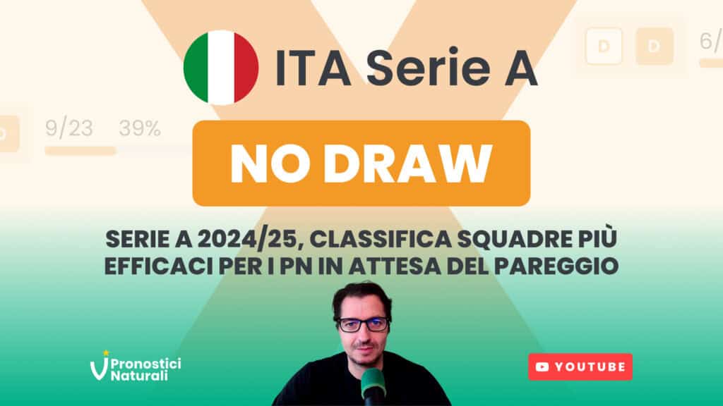 Serie A 2024/25, classifica squadre più efficaci per i PN in attesa del pareggio
