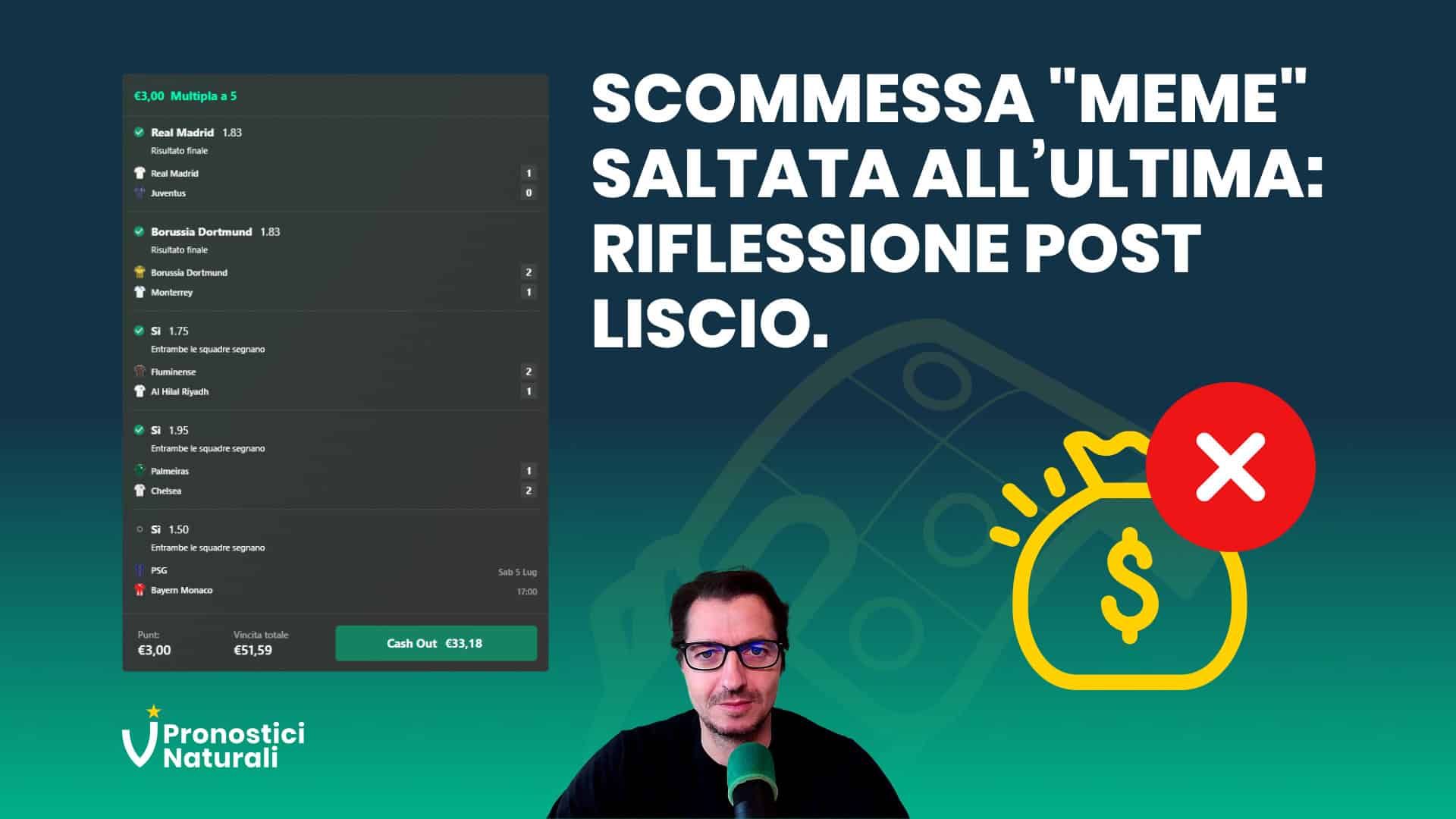 Scommessa salta all’ultima partita: riflessione utile