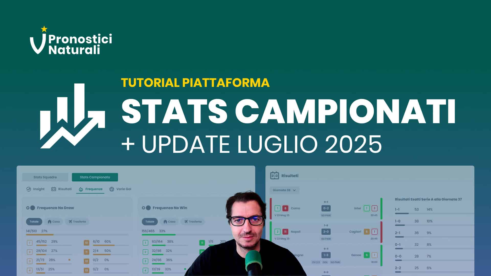 Pronostici Naturali Update Piattaforma Stats Campionato Blog