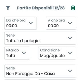 Natural Predictions Scoreboard Filters