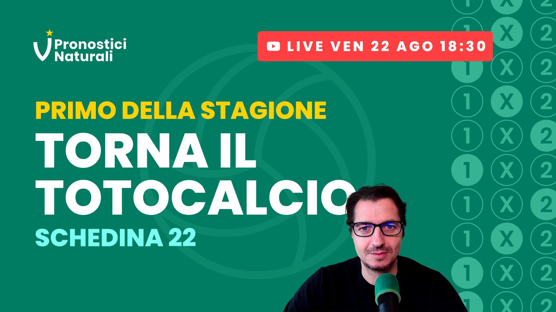 Pronostici Naturali Totocalcio 22 2025 Live Blog