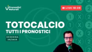 Pronostici Naturali Totocalcio 25 - 2025 Blog