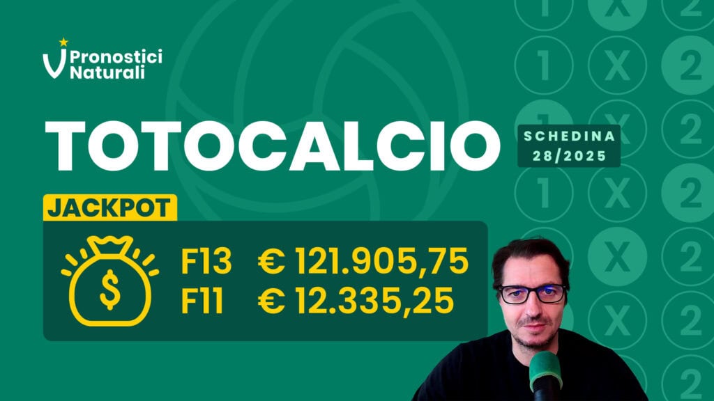 Pronostici Naturali Totocalcio 28 2025