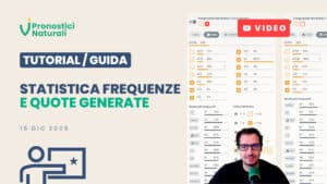 Pronostici Naturali Guide Tutorial Statistica Frequenze Quote Generate